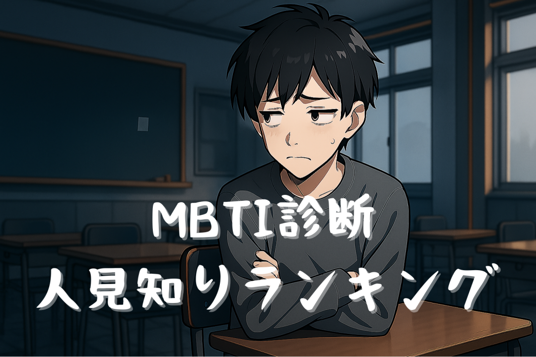 MBTI人見知りランキング